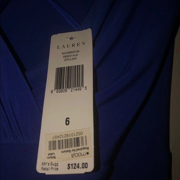 Blue Ralph Lauren dress - Picture 3 of 4